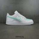 "Bandana turquoise" Air Force 1