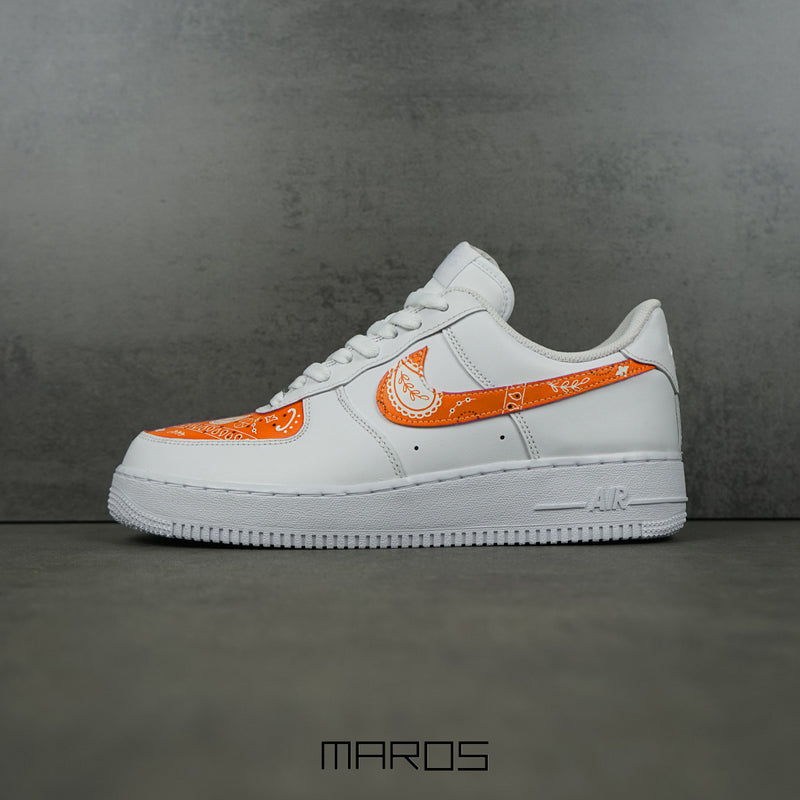 "Bandana orange" Air Force 1